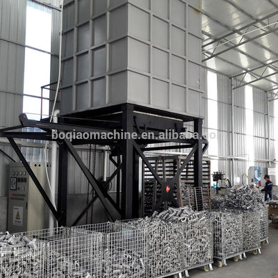 Cina 150kw Daya Vertikal Solusi Pendinginan Tungku Untuk Aluminium Alloy OEM / ODM pemasok